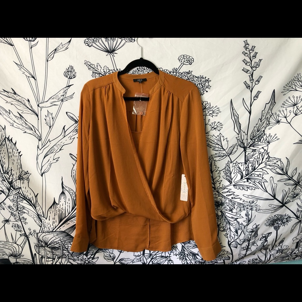 Long sleeve blouse